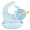 Nourriture Enfants Assiette En Silicone Bol Et Cuillère Sevrage Bébé Dîner Alimentation Ensemble